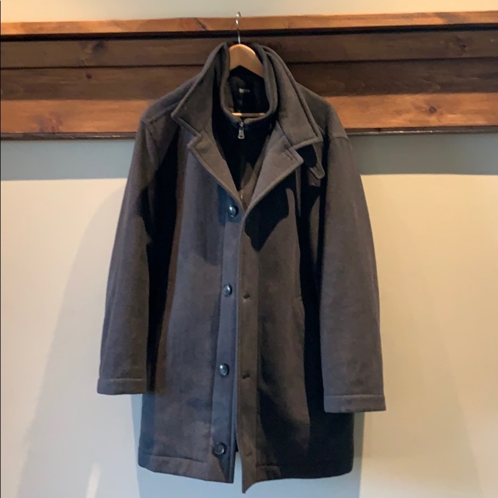 Men’s Boss Gray Winter Dress Jacket